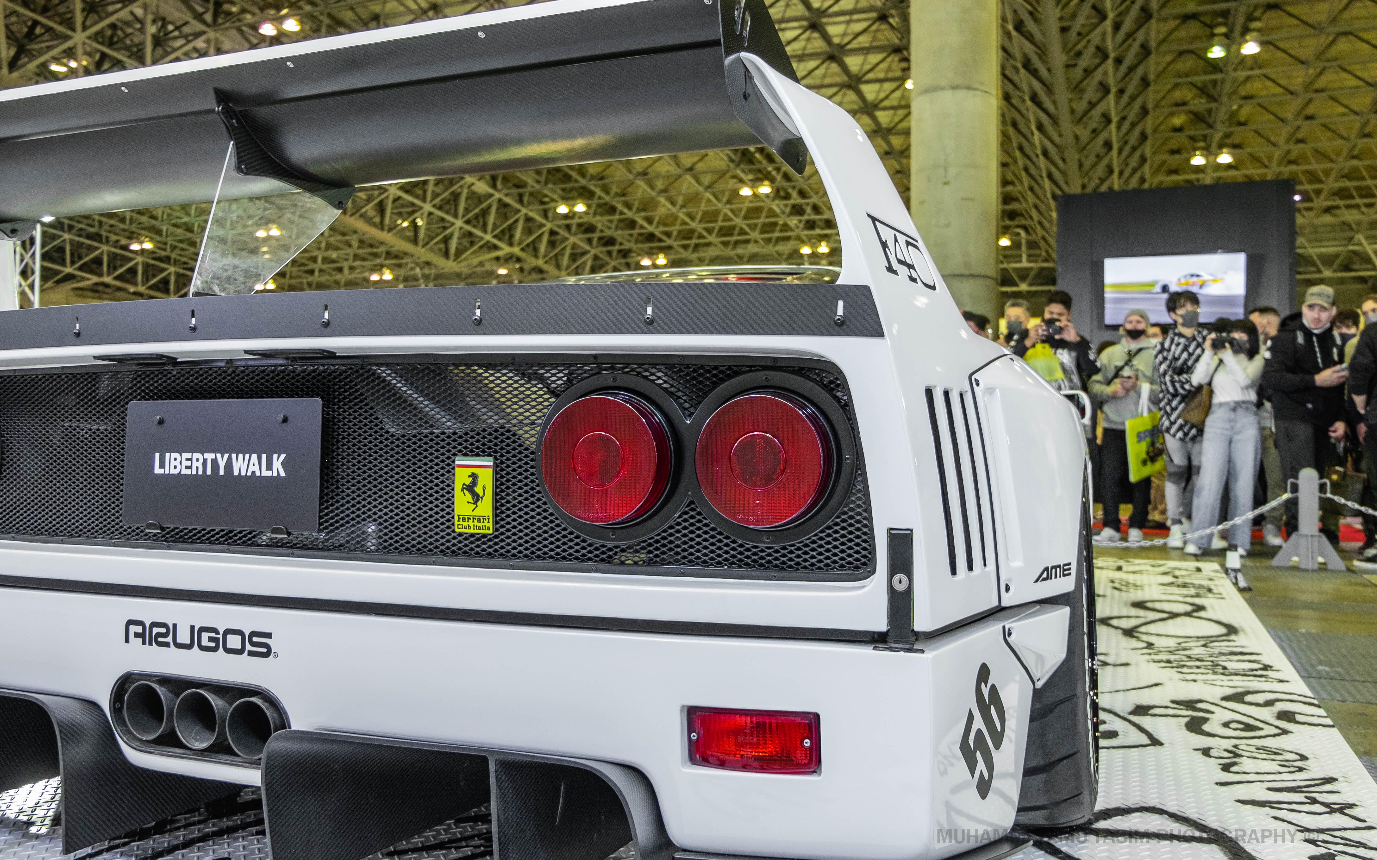 LBWKフェラーリ (F40) TOKYO AUTO SALON 2023 Tokyo Auto Salon 2023 Coverage: Liberty Walk Turns Up The